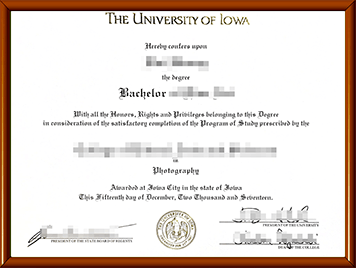 爱荷华大学毕业证办理