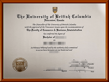 办理不列颠哥伦比亚大学毕业证