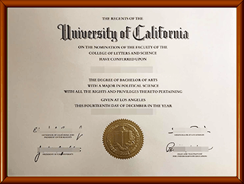 加州大学洛杉矶分校毕业证办理