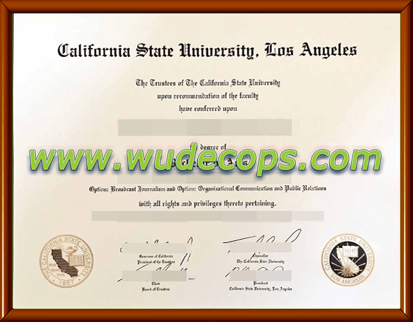 购买加州州立大学洛杉矶分校毕业证