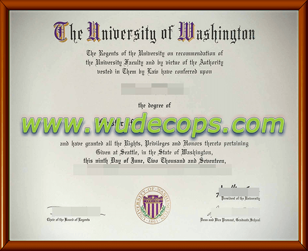 购买华盛顿大学毕业证