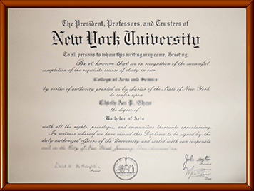 NYU毕业证办理