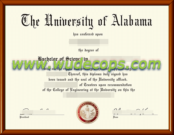 购买阿拉巴马大学毕业证