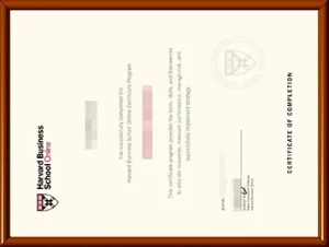 办理哈佛商学院online毕业证