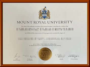 MRU毕业证办理