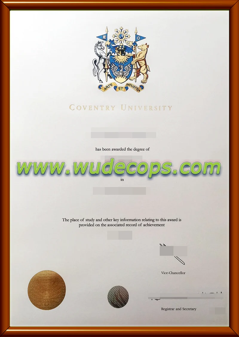 考文垂大学毕业证办理