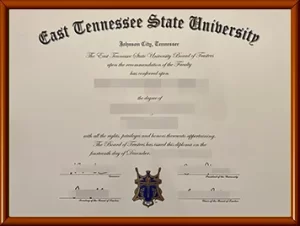 东田纳西州立大学毕业证购买