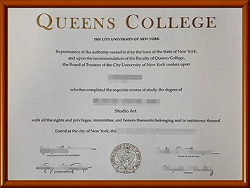 Queens College毕业证购买